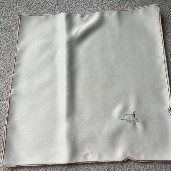 Ivory Embroidery Organza Floral 72”X108” 12 Table Cloths Napkins Wedding Party - Picture 8 of 9